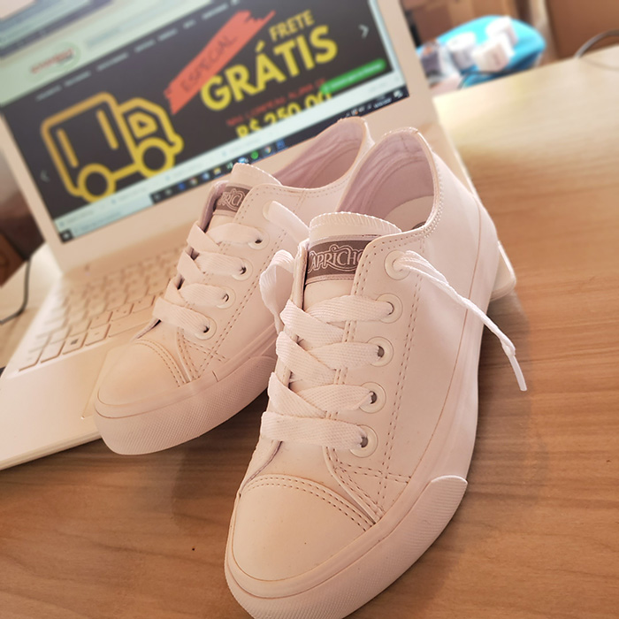 tenis capricho like class branco
